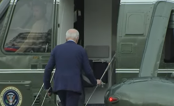 Biden makes unexpected visit to hospital