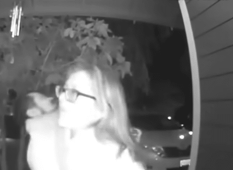 Kidnapping captured on doorbell camera