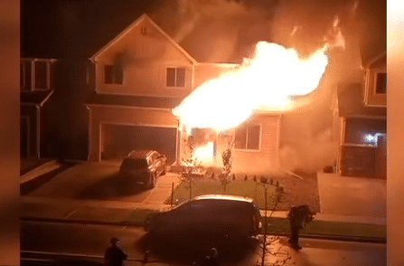 Teen sets fire to wrong house