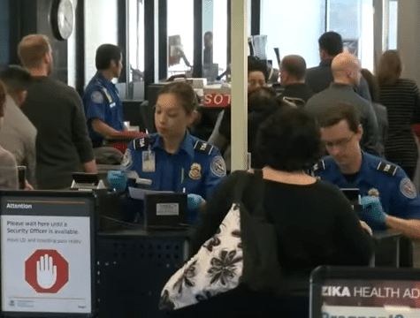 Full-sized fluids TSA allows through airport security