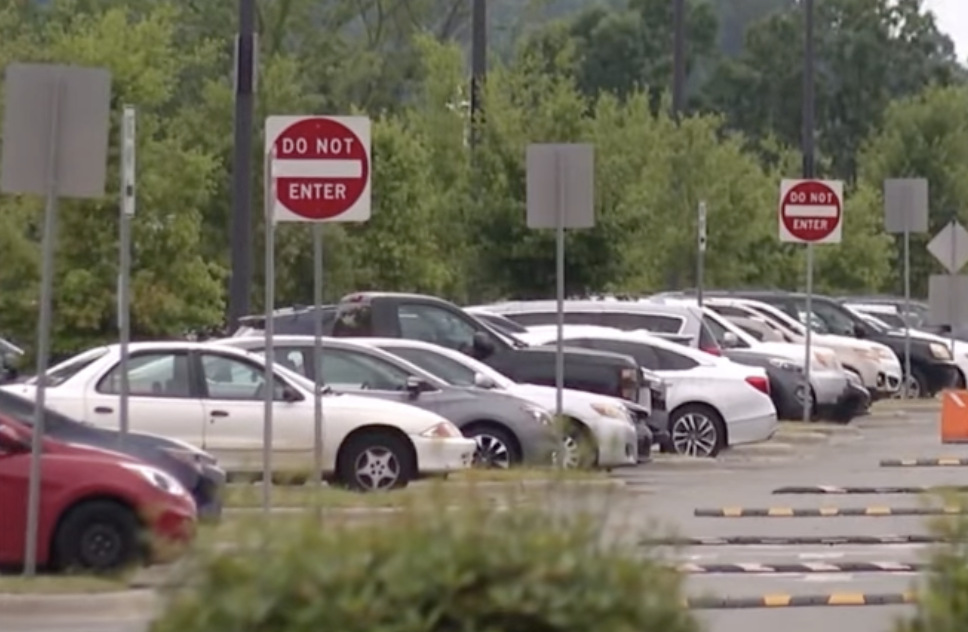 Parking Lot Via Queen City News Youtube Screen Grab