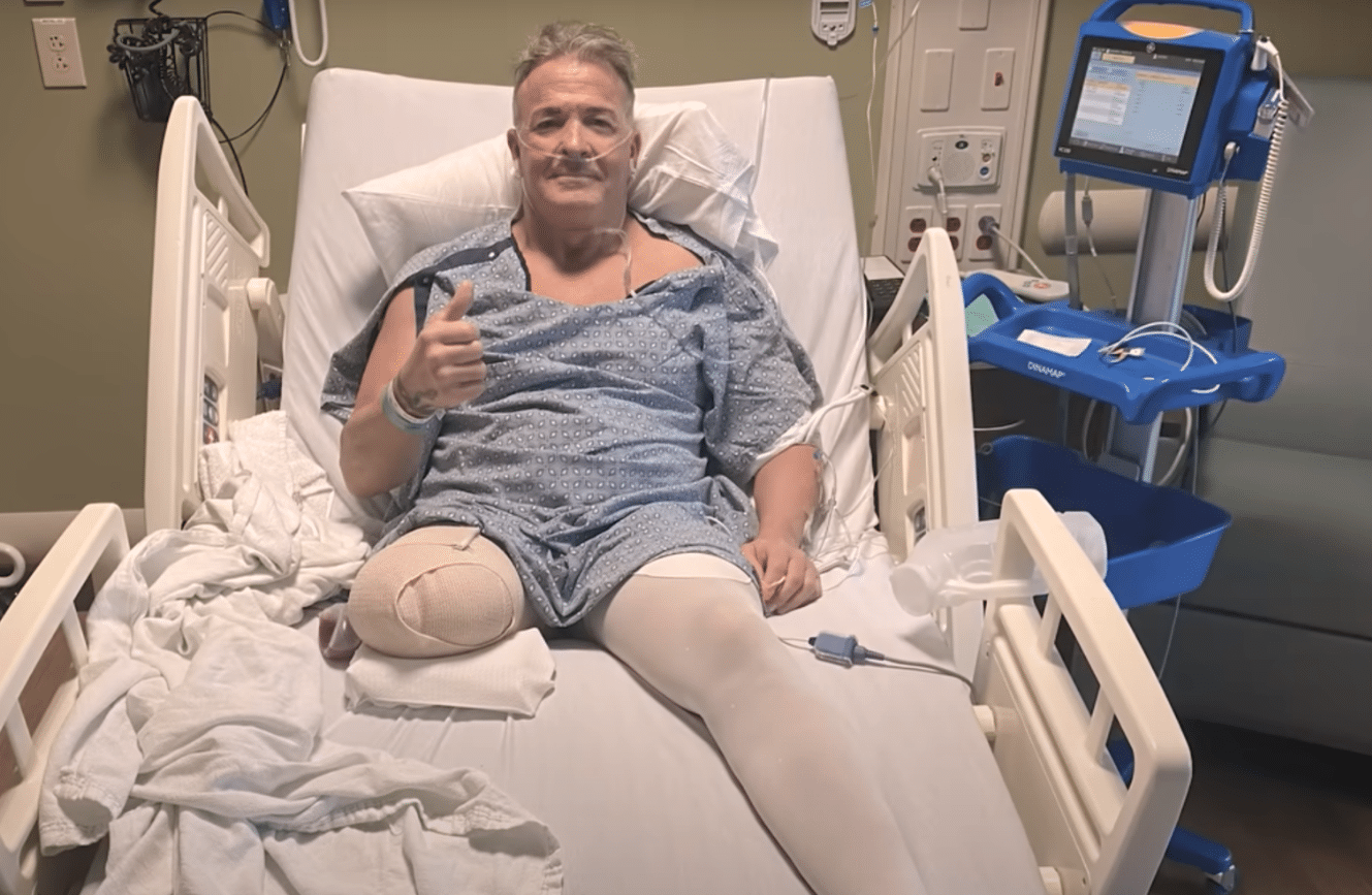 Pro Wrestling Has Leg Amputated.