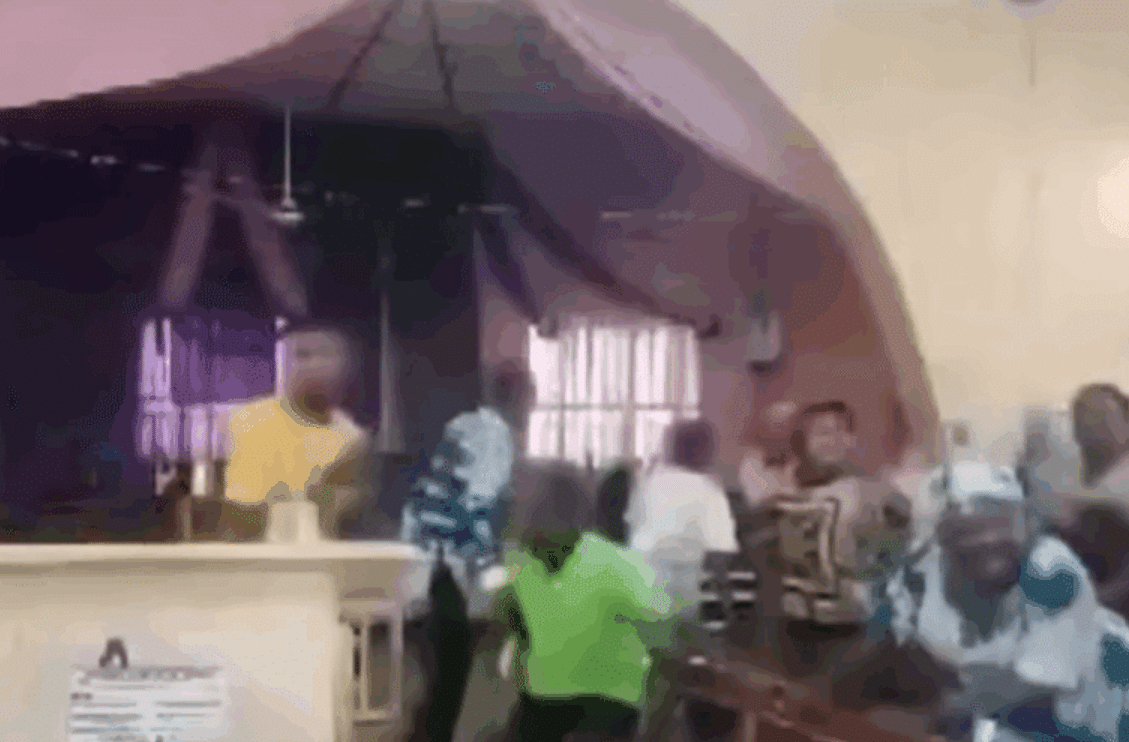 Livestream Shows Gunmen Storm Church, Killing Two