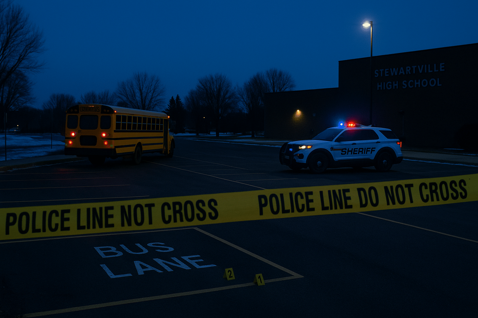 Man Shoots Teen at High School; Gunman Found Dead
