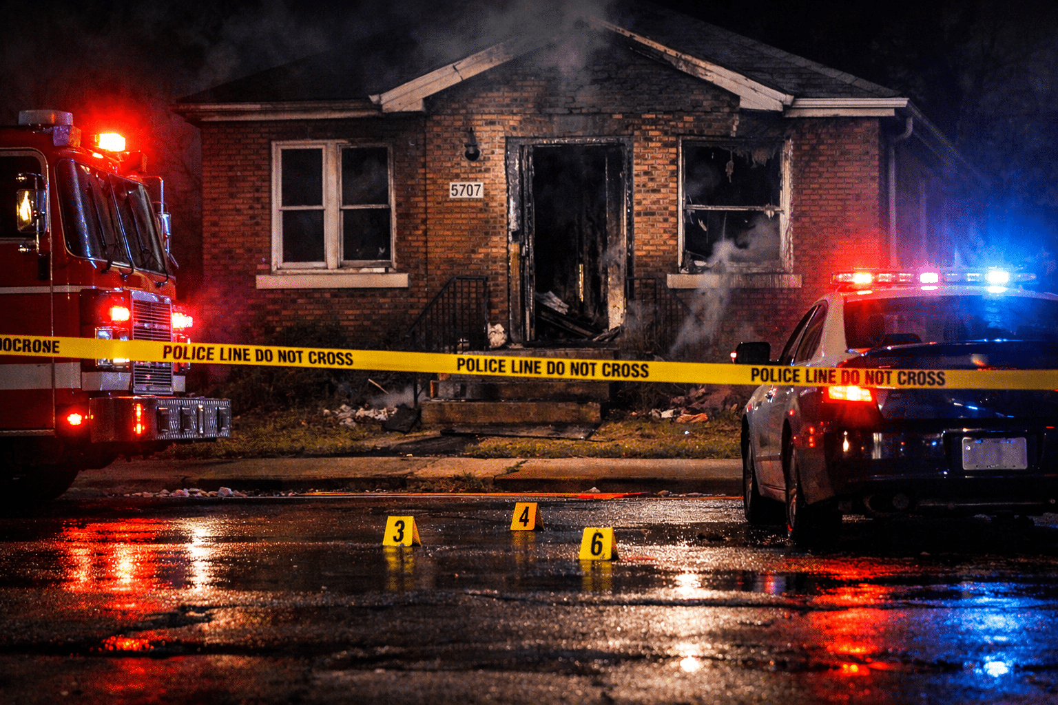 9-Year-Old, Mother Die After Being Found Shot in Burning Home