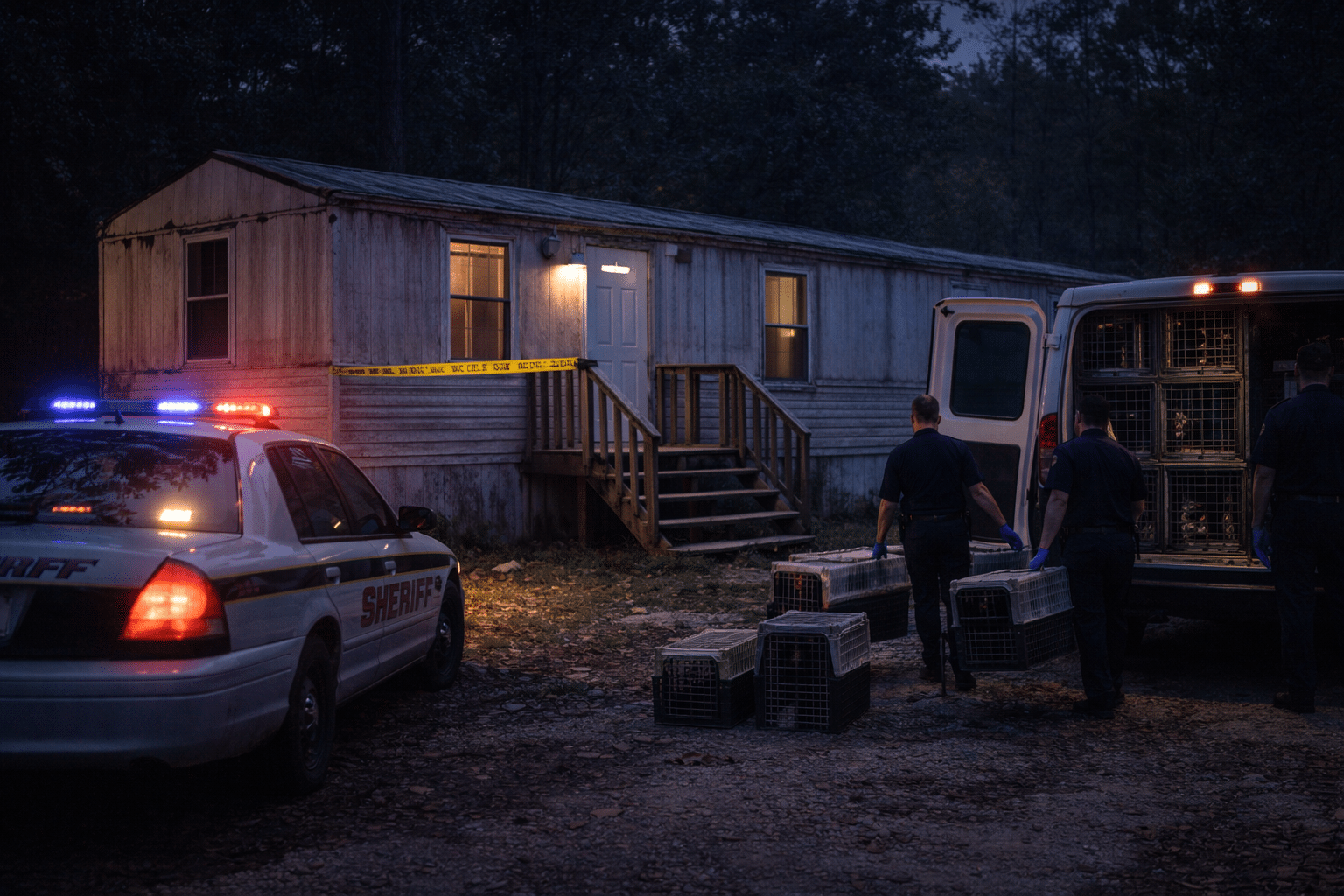 Child Left to Live Alone Nearly a Year With 7 Dogs