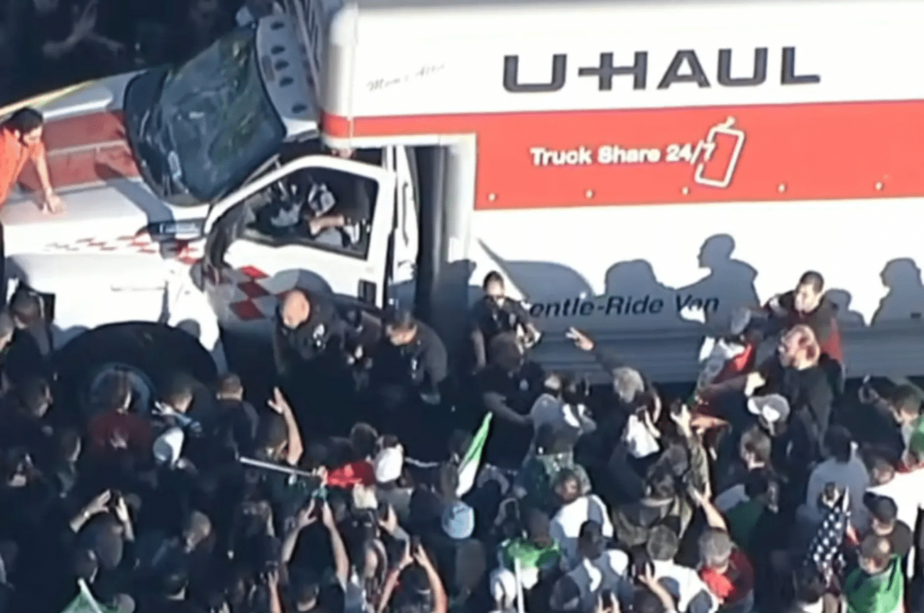 U-Haul Plows Into Huge Crowd at Protest