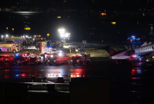 Jet Smashes Into Fire Truck in Deadly Airport Crash