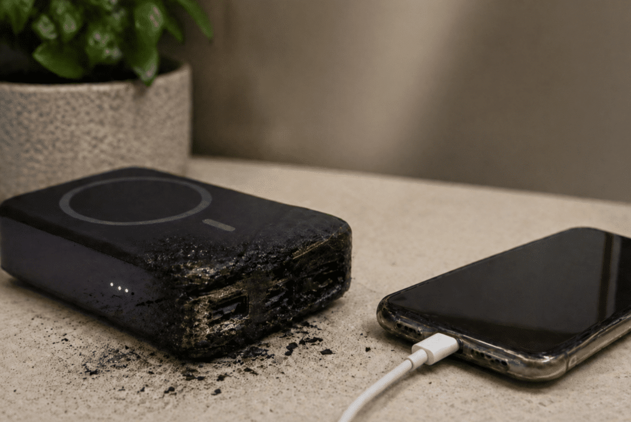 Woman Killed by Portable Battery