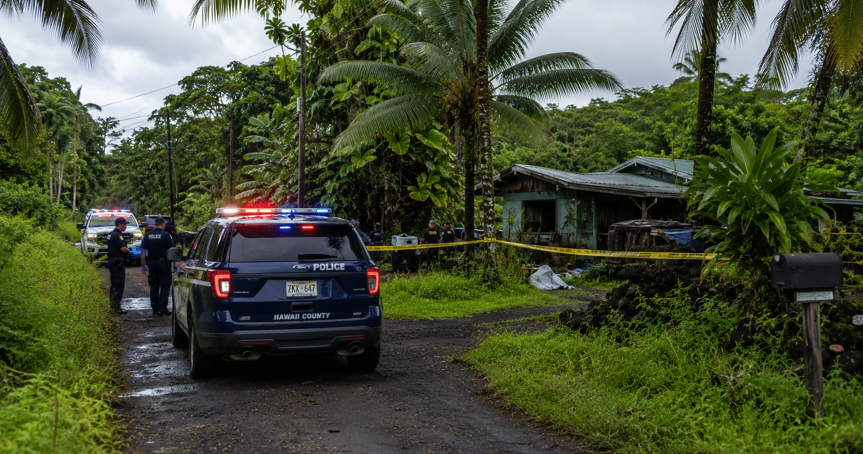 Hawaii Remote Area Via AI Image