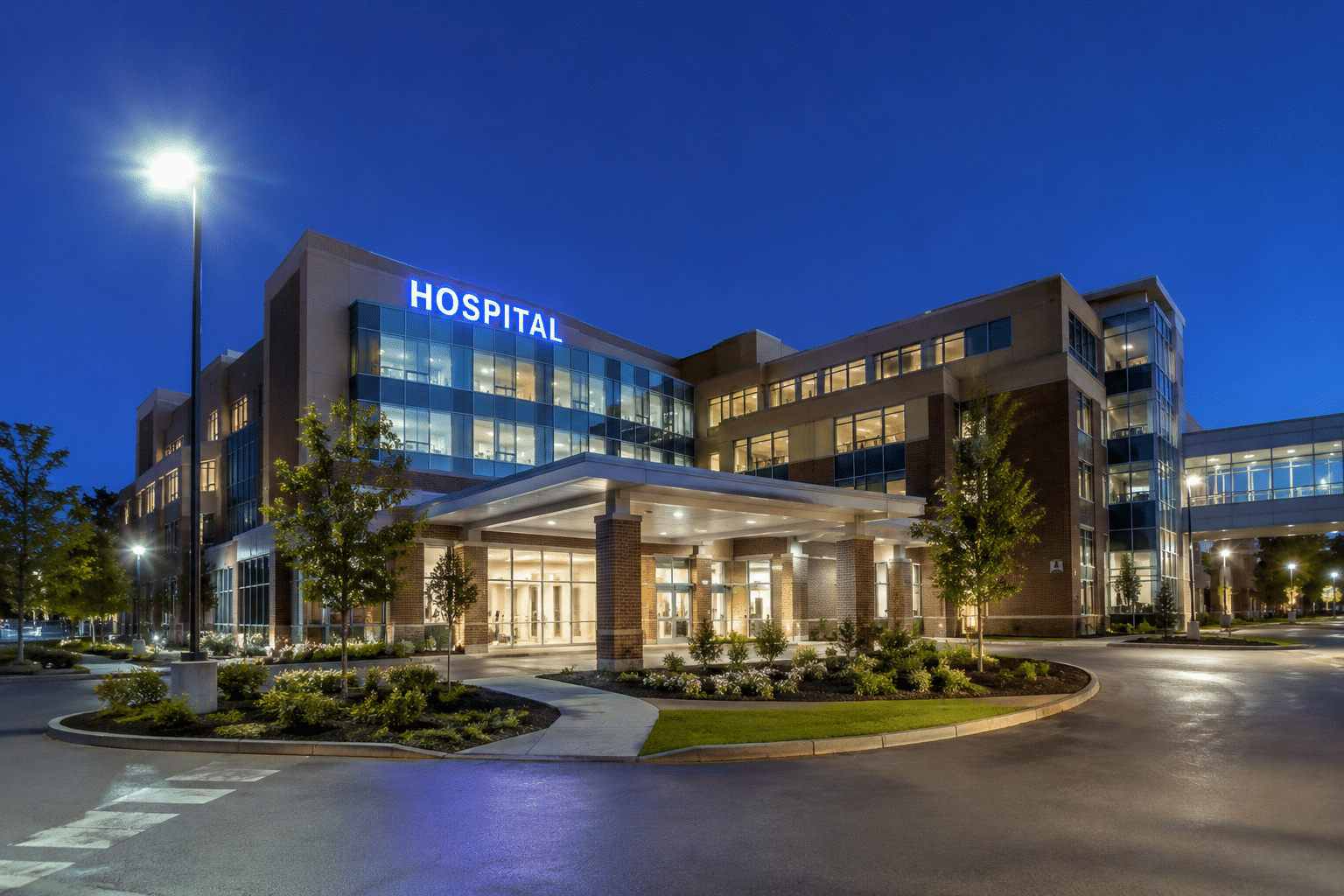 Hospital Via AI Image