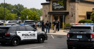 Olive Garden Crime Scene Via AI Image