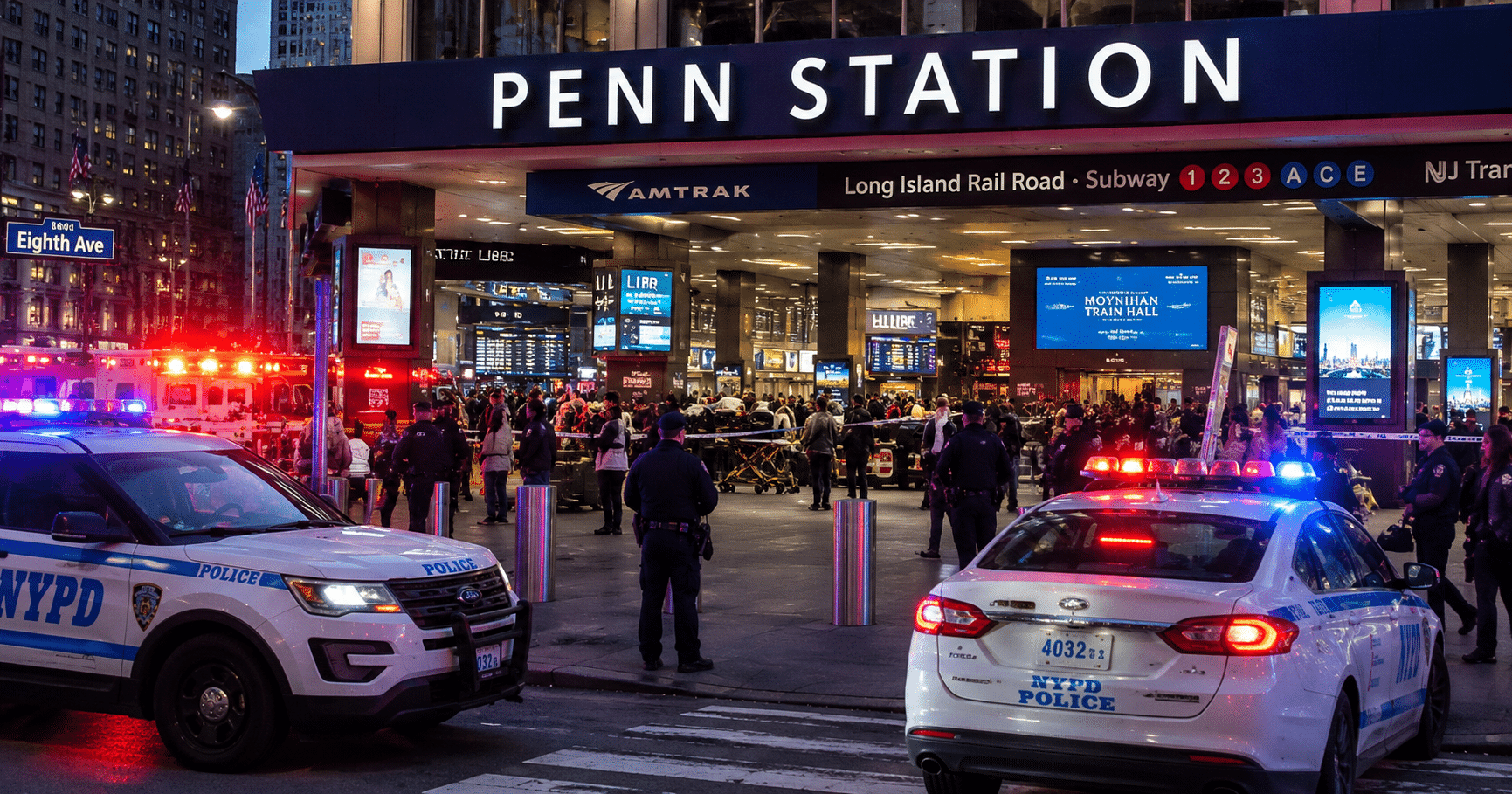 Subway Station Image Via AI Image