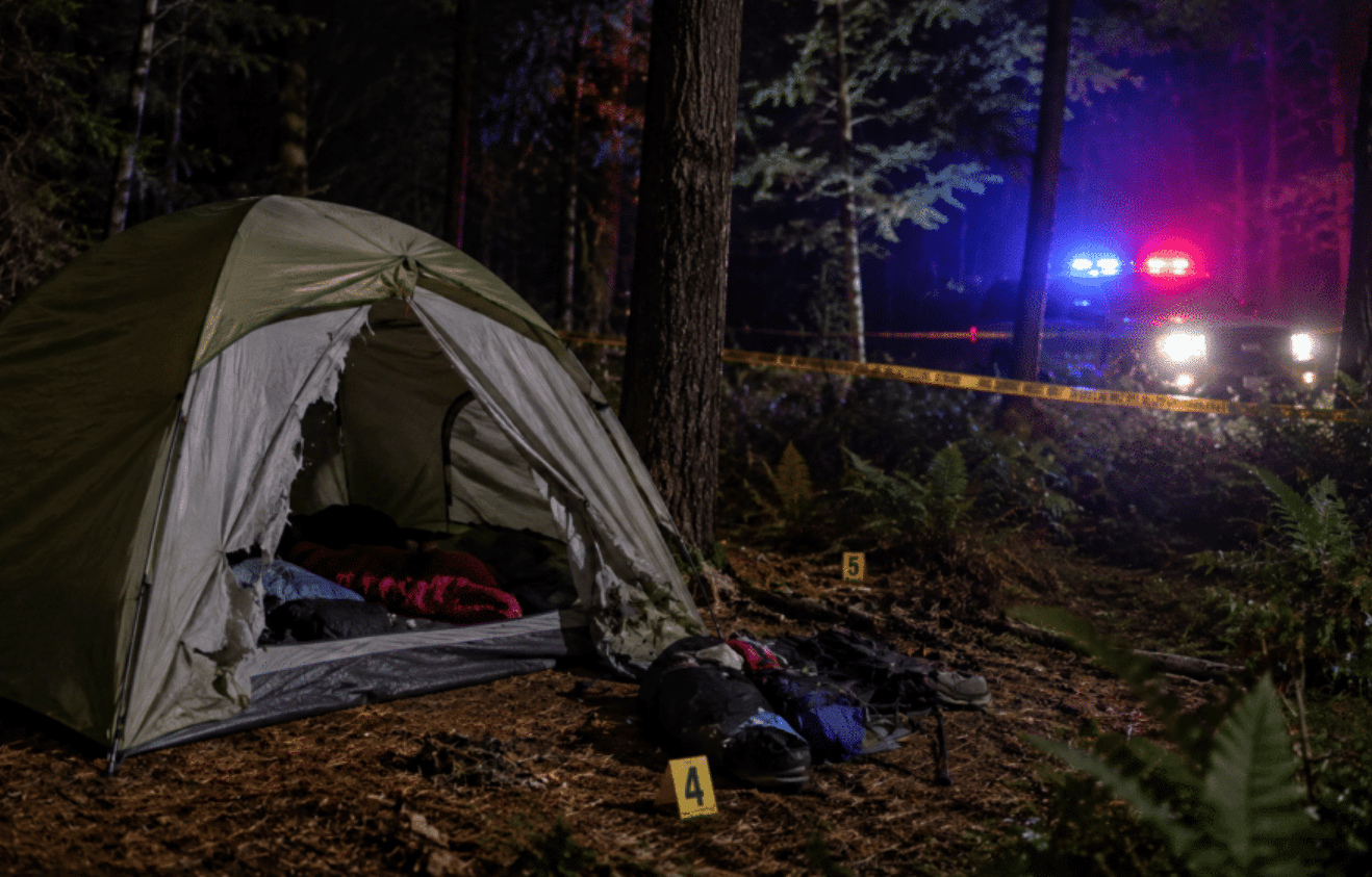 Man Slashes Tent, Kidnaps Female Campers