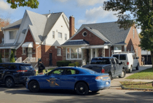 Crime Scene Via AI Image
