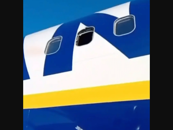 Passenger Partially Sucked Out Window During Flight