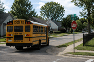 bus via ai image