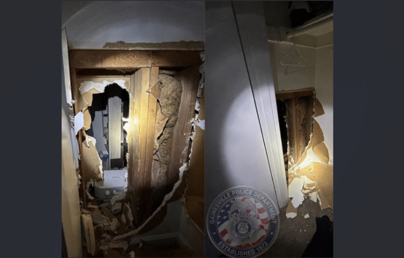 Man Breaks Through Wall Before Attacking Teen Girl