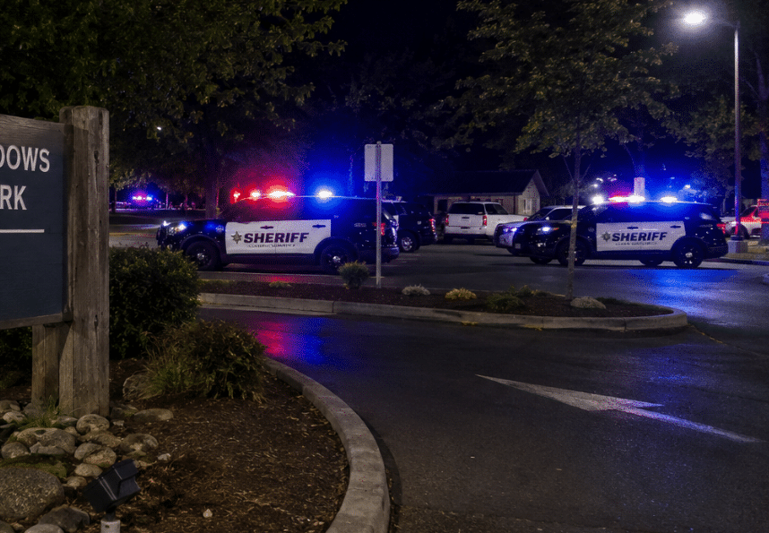Crime Scene Via AI Image