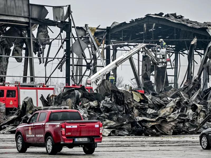 Explosion Scene VIa AI Image