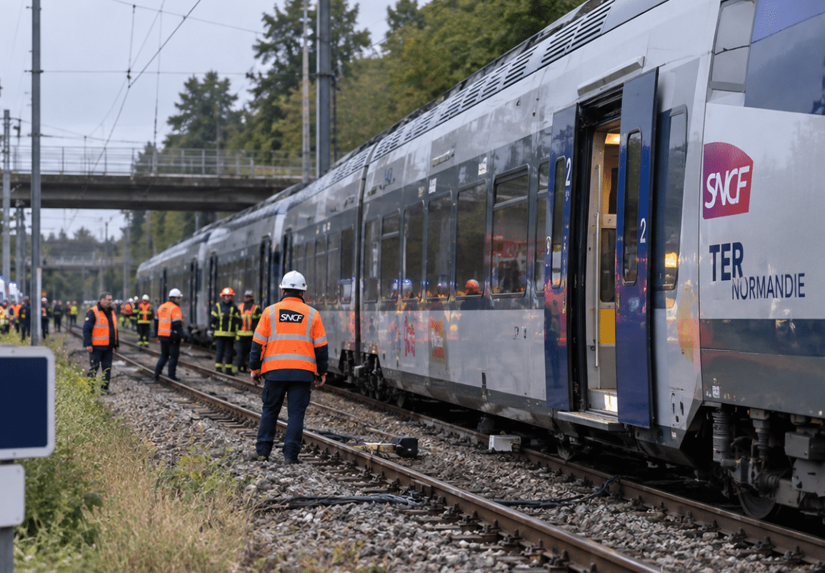Train Derailment Via AI Image