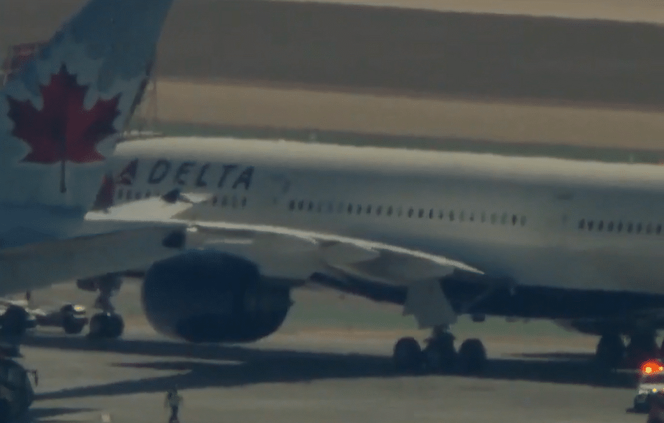 Two Major Airline Jets Collide at LAX